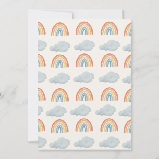 Boho eerste reis rond de zon kaart (Achterkant)