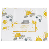 Boho eerste reis rond de zon op 1 oktober groot cadeauzakje (Voorkant)