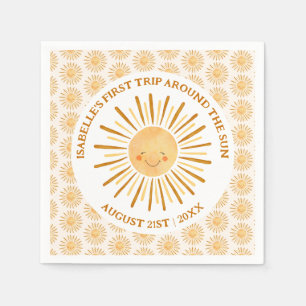Boho eerste reis rond de zon servet