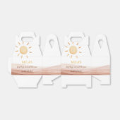 Boho eerste reis rond zon gunstbox Verjaardag Bedankdoosjes (Uitgevouwen)