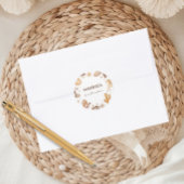 Boho Eerste Rodeo Cowgirl Verjaardags Stickers