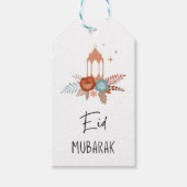 Boho Eid Mubarak Cadeau Label Cadeaulabel (Voorkant)