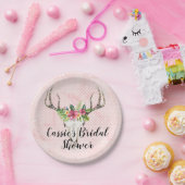 Boho Eiland Skull Bruidsfeest  Papieren Bordje (Feest)