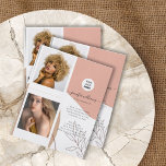 Boho Elegant Custom Photo Logo Promotion Flyer<br><div class="desc">De moderne Reclamebrochure Boho van de Foto van de Douane, kan gemakkelijk met uw bedrijfslogo, contactdetails en de tekst van de douaneflyer worden bijgewerkt. De perfecte oplossing voor om het even welke zaken om details van uw producten, de diensten, promoties gebeurtenistarifering en veel meer te omvatten! Perfecte make-up artiesten, haarstylists,...</div>