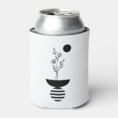 Boho Elegant Flower Blikjeskoeler (Blikje Voorkant)