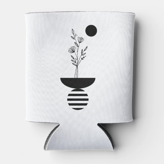 Boho Elegant Flower Blikjeskoeler (Voorkant)