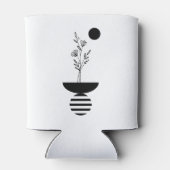 Boho Elegant Flower Blikjeskoeler (Achterkant)