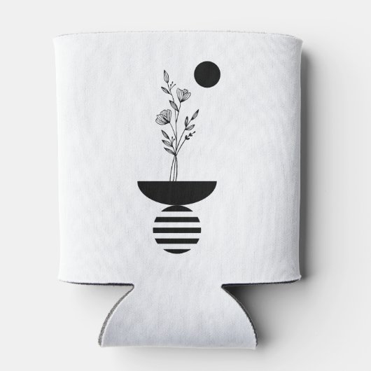 Boho Elegant Flower Blikjeskoeler (Achterkant)