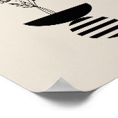 Boho Elegant Flower Poster (Hoek)