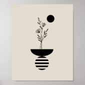 Boho Elegant Flower Poster (Voorkant)