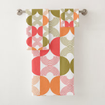 Boho Elegant Line art Meid-eeuwse moderne kleurrij