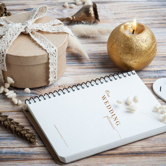 Boho Elegant Minimalistische Kalligrafie Script Tr Planner