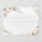 Boho Elegant soft pastel rozen greenery recept (Achterkant)