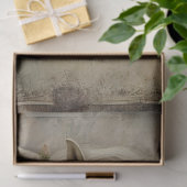 Boho Elegant Witte Paard Decoupage Tissuepapier (Geschenk)