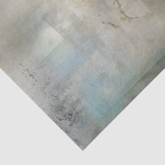 Boho Elegant Witte Paard Decoupage Tissuepapier (Detail)