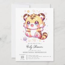 Boho Elegante Tijger Baby Shower