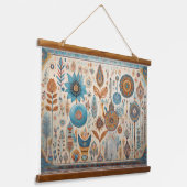 Boho Elementen Muur Hangen Hangend Wandkleed (Gebogen)