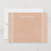 Boho Embroidery Tribal Pattern Stationery - Oranje (Voorkant)