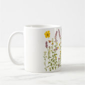 Boho Engels wildflower beste oma ooit Koffiemok (Links)