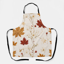 Boho  esdoorn laat winterbloempatroon achter