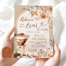 Boho Espresso Martini Tini Beetje Ouder Verjaardag