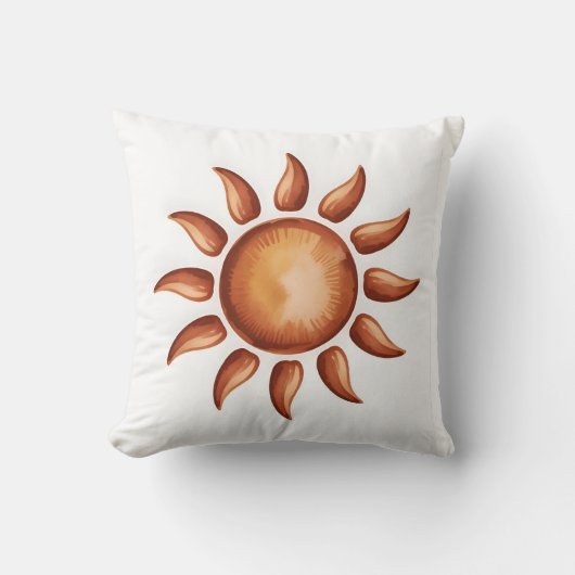 Boho Esthetiek Regenboog Feest Kussen (Voorkant)