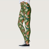 BOHO Esthetisch Patroon A10 D Groen BG Leggings (Links)