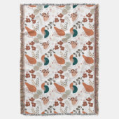 BOHO esthetisch patroon A10 Deken (Voorkant Verticaal)