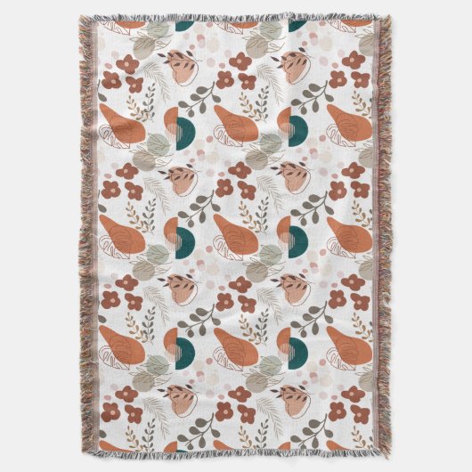 BOHO esthetisch patroon A10 Deken (Voorkant Verticaal)