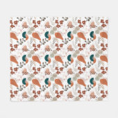 BOHO esthetisch patroon A10 Fleece Deken (Voorkant (Horizontaal))