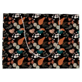 BOHO Esthetisch Patroon A10 Zwart BG Groot Cadeauzakje (Achterkant)