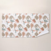 BOHO esthetisch patroon A11 Badhanddoek (Badhanddoek)