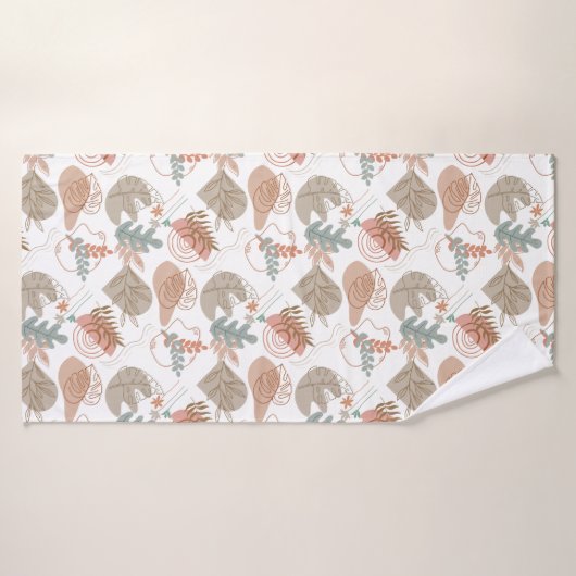 BOHO esthetisch patroon A11 Badhanddoek (Badhanddoek)