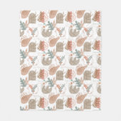 BOHO esthetisch patroon A11 Fleece Deken (Voorkant)
