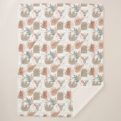BOHO esthetisch patroon A11 Sherpa Deken (Voorkant)