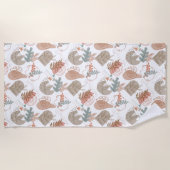 BOHO esthetisch patroon A11 Strandlaken (Voorkant)