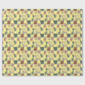 BOHO esthetisch patroon A12 L geel BG Cadeaupapier (Vlak)