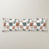 BOHO Esthetisch Patroon A12x4.white Lichaamskussen (Voorkant)