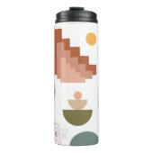 Boho esthetisch thermosbeker (Voorkant)