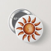 Boho Esthetische Regenboog Feest Ronde Button 5,7 Cm (Voorkant /achterkant)