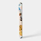 Boho Esthetische Stickers Collage Telefoonhoes iPhone 15 Case (Linkerkant)