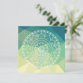 Boho etnisch mandala bloemontwerp (Staand voorkant)