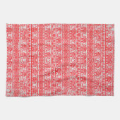 Boho etnisch olifantenpatroon theedoek (Horizontaal)