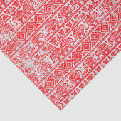 Boho etnisch olifantenpatroon tissuepapier (Detail)