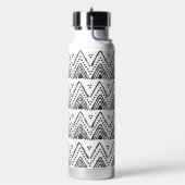 Boho Etnische Waterfles - Zwart & Wit (Links)