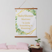Boho Eucalyptus and Gold Baby Shower Backdrop Tape Hangend Wandkleed (Slaapkamer)