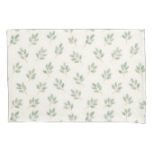 Boho Eucalyptus Botanische Patroon Kussenhoes (Voorkant-Links)