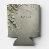 Boho Eucalyptus en Baby Breath Sage Koelbox Blikjeskoeler (Achterkant)