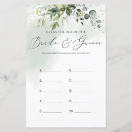 Boho Eucalyptus foliage raadt het leeftijdsfotospe