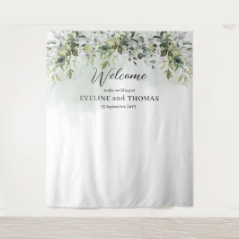 Boho eucalyptus gouden foto bruiloft backdrops wandkleed